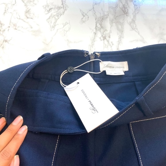 Lovers + Friends Hattie Pant Navy Size XXS - Picture 4 of 6